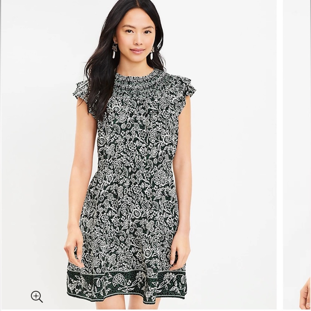 Fluttery tier dress